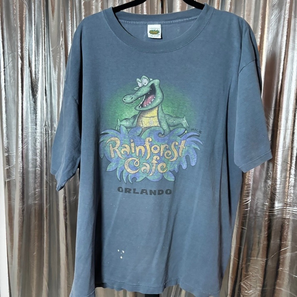 Vintage Rainforest Cafe Orlando Graphic Tee